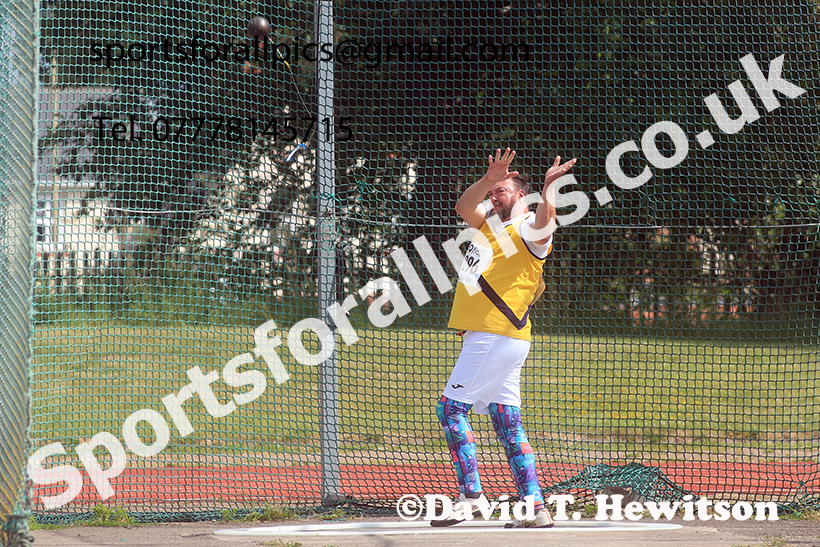 Hammer, 2025 NEMAA Track and Field, Monkton. Photo: David T. Hewitson/Sports for All Pics